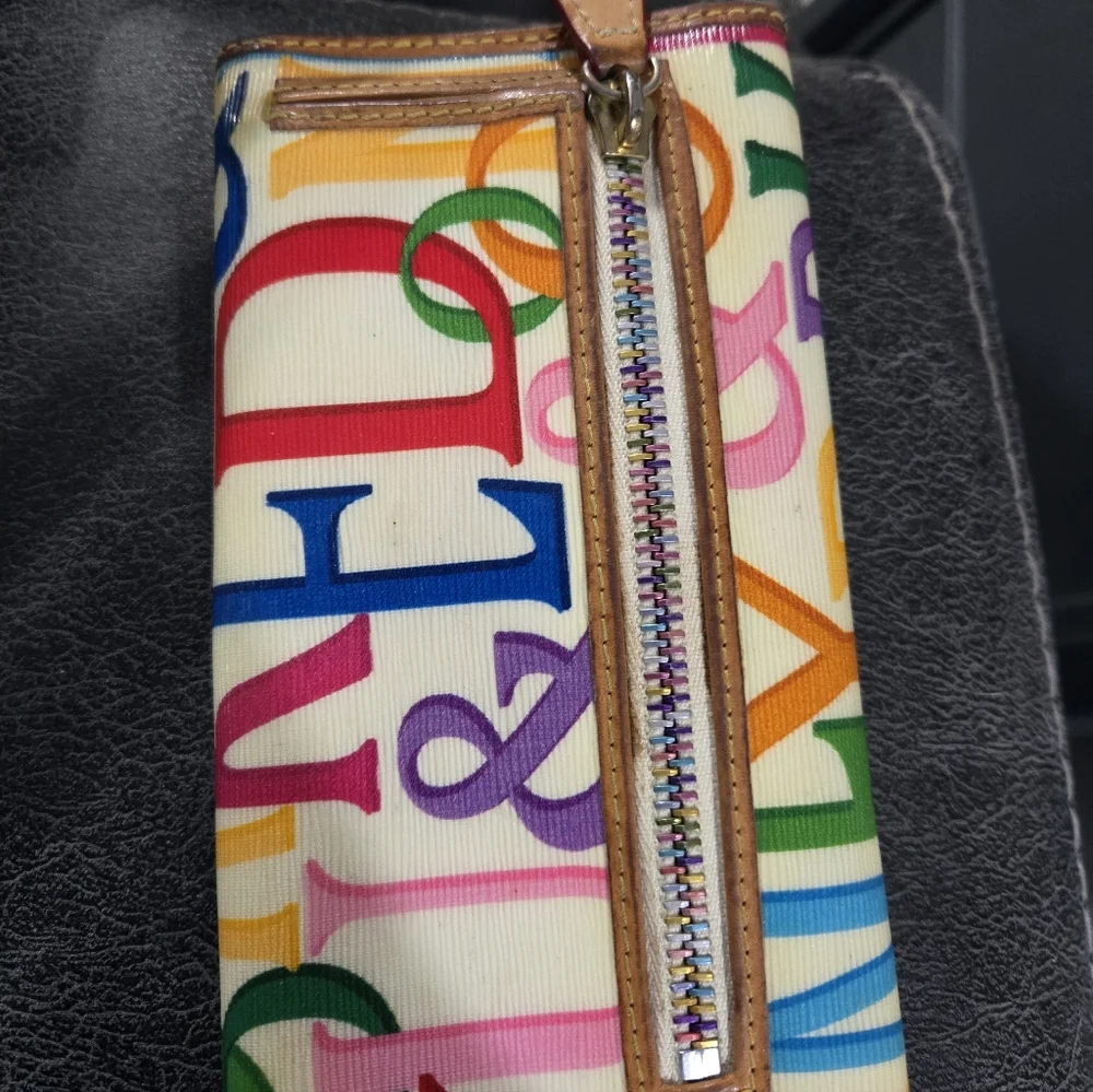 DOONEY & BOURKE 🩷 RETRO 🧡 GRAFICA CLUTCH WALLET. 9 - Picture 5 of 6